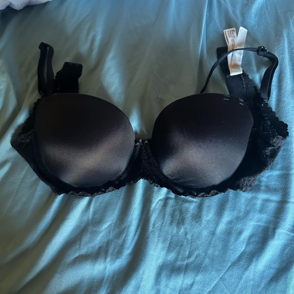 PINK Victoria's Secret Black Lace Bra